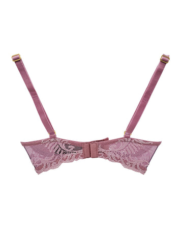 Natori 730023 Spanish Rose Feathers Molded Underwire Bra myselflingerie.com